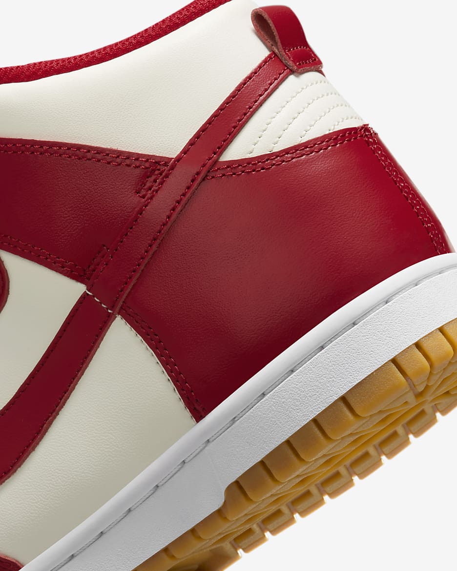 Nike dunk high varsity red on sale